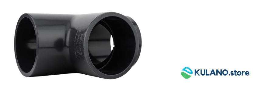 PVC T-Stück 90 Grad KxKxK